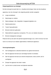 Albrecht DR860 Gebruiksaanwijzing