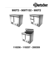 Bartscher 900T2 Gebruiksaanwijzing