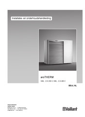 Vaillant aroTHERM VWL 55/2 A 230 V Installatie- En Onderhoudshandleiding