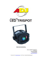 ADJ American DJ LED TRISPOT Gebruikershandleiding