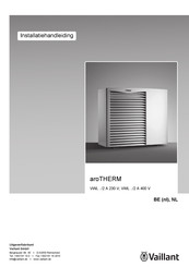 Vaillant aroTHERM VWL /2 A 400 V Series Installatiehandleiding