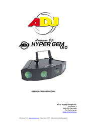 ADJ American DJ HYPER GEM LED Gebruikershandleiding