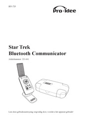 Pro Idee Star Trek Gebruiksaanwijzing