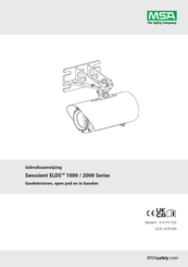 MSA Senscient ELDS 2000 Series Gebruiksaanwijzing