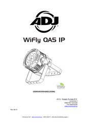 ADJ WiFly QA5 IP Gebruikershandleiding