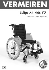 Vermeiren Eclips X4 kids 90 Gebruiksaanwijzing