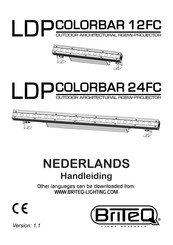 Briteq LDP COLORBAR 12FC Handleiding