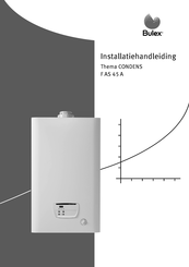bulex Thema CONDENS F AS 45 A Installatiehandleiding
