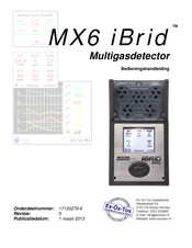 Industrial Scientific Metesco MX6 iBrid Bedieningshandleiding