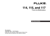 Fluke 117 Gebruiksaanwijzing