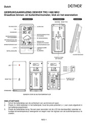 Denver TRC-1480 MK2 Gebruiksaanwijzing