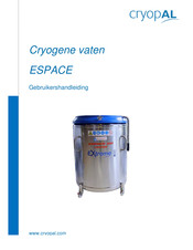 CryopAL ESPACE Series Gebruikershandleiding