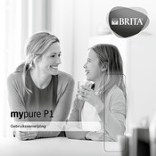 Brita mypure P1 Gebruiksaanwijzing