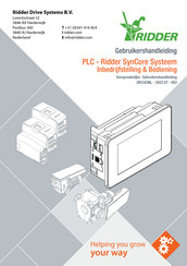 Ridder SynCore Systeem Gebruikershandleiding