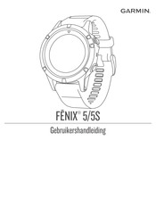 Garmin FENIX 5S Gebruikershandleiding