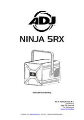 ADJ NINJA 5RX Gebruikershandleiding