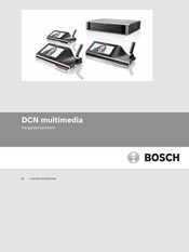 Bosch DCN multimedia Gebruikershandleiding