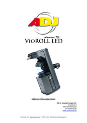 ADJ American DJ VIOROLL LED Gebruikershandleiding