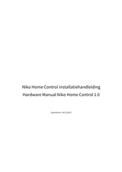 Niko Home Control Installatiehandleiding