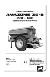 Amazone ZG-B 8200 Gebruiksaanwijzing