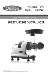 Omega J8227 SLOWJUICER Handleiding