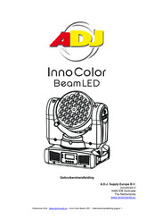 ADJ InnoColor BeamLED Gebruikershandleiding