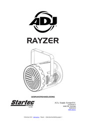 ADJ Startec Series Gebruikershandleiding