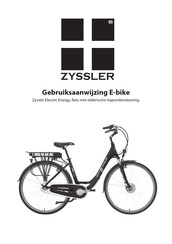 E-Bike ZYSSLER Gebruiksaanwijzing