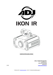 ADJ IKON IR Gebruikershandleiding