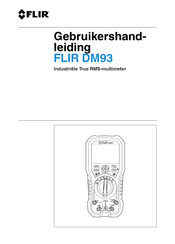 FLIR DM93 Gebruikershandleiding