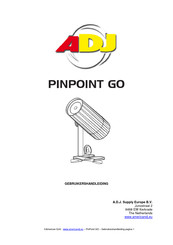 ADJ PINPOINT GO Gebruikershandleiding