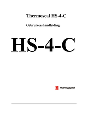 Thermopatch HS-4-C Gebruikershandleiding