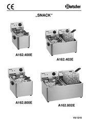 Bartscher SNACK A162.802E Handleiding