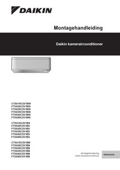 Daikin FTXA42C2V1BB Montagehandleiding