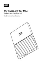 Western Digital My Passport for Mac Gebruikershandleiding