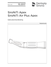 Dentsply Sirona SiroNiTi Air Plus Apex Gebruikershandleiding