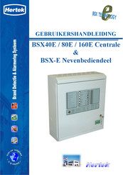 Hertek BSX-E Nevenbediendeel Gebruikershandleiding