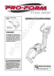 Pro-Form PFEVEL36021 Gebruiksaanwijzing