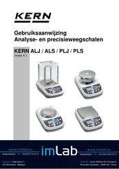 KERN PLS 4200-2A Gebruiksaanwijzing