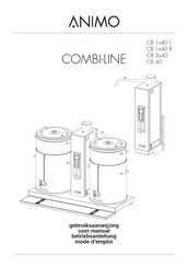 Animo COMBI Series Gebruiksaanwijzing