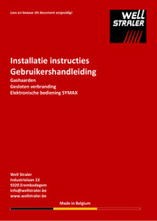 Well Straler SYMAX Installatie-Instructie