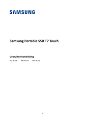 Samsung MU-PC1T0 Gebruikershandleiding