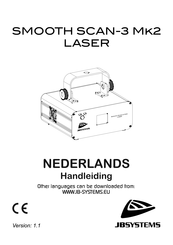 JB Systems Smooth Scan-3 Mk2 Laser Handleiding