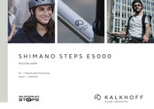 Shimano Steps KALKHOFF E5000 Gebruiksaanwijzing