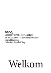 BenQ MW714 ST Gebruikershandleiding