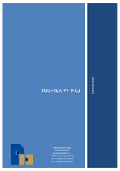 Toshiba VF-NC3 Snelstartgids