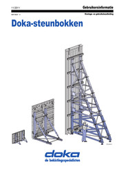 Doka steunbokken Gebruikshandleiding