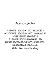 Acer H6510BD+ Series Gebruikershandleiding