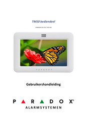 Paradox TM50 Gebruikershandleiding