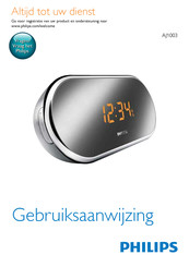 Philips AJ1003 Gebruiksaanwijzing